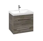 Villeroy & Boch Avento - Umývadlová skrinka, 63x51x45 cm, 2 zásuvky, Stone Oak A89000RK