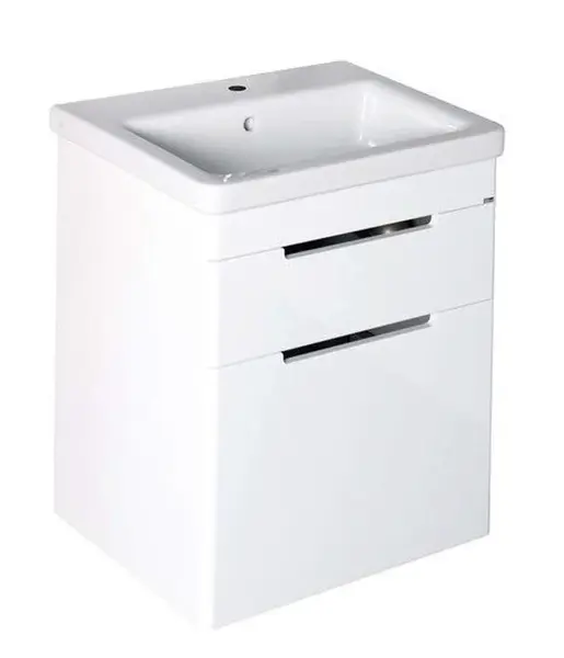 Sapho Ella - Umývadlová skrinka 46x65x38 cm, 2 zásuvky, biela EL052-3030