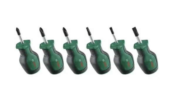 Bosch Náradie - 6-dielna súprava skrutkovačov 1600A032UK