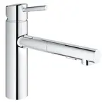 Grohe Concetto - Dřezová baterie s výsuvnou sprškou, chrom 30273001
