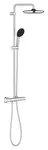 Grohe Vitalio Start - Sprchový set s termostatom, priemer 25 cm, 2 prúdy, chróm 26677001