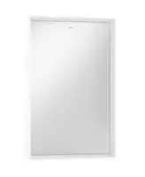 Hansgrohe Xarita E - Zrcadlo s LED osvětlením a vyhříváním, 50x70 cm, IR senzor, matná bílá 54998700