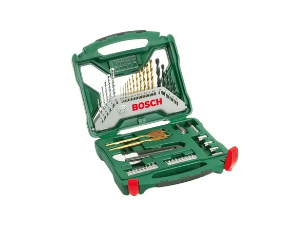 Bosch Príslušenstvo - 50-dielna súprava bitov, vrtákov a nástrčných kľúčov 2607019327