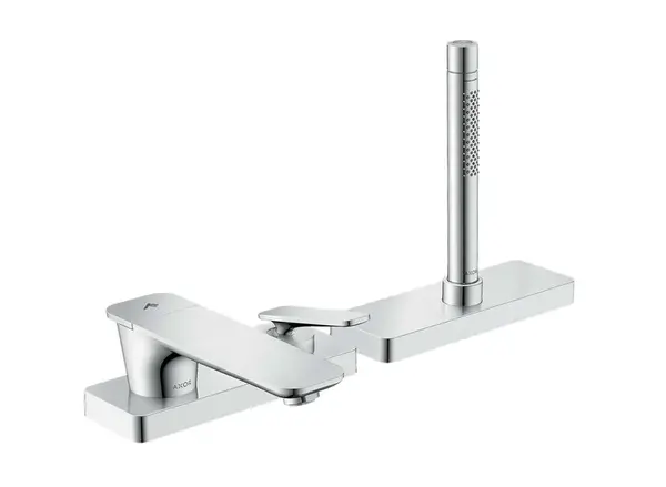 Axor Citterio C - Batéria na okraj vane, 3-otvorová inštalácia, chróm 49430000