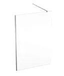 Geberit ONE - Sprchová stena Walk-In 140x200 cm, strieborná/číre sklo 560.169.00.2