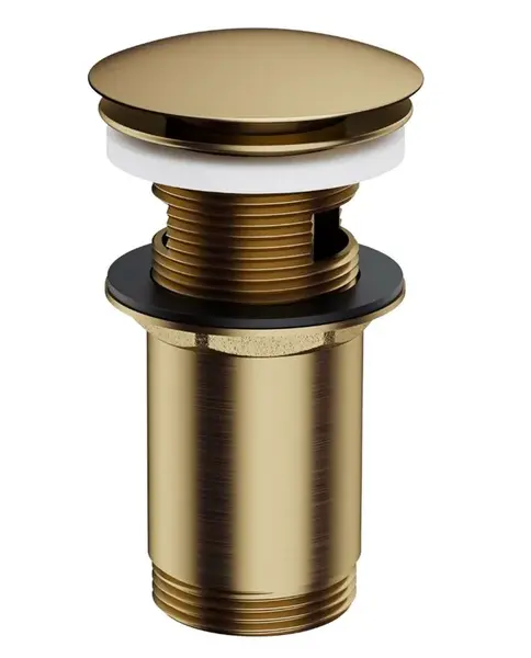OMNIRES Príslušenstvo - Umývadlová výpusť, ClickClack, kefovaný bronz A706BR