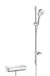 Hansgrohe Raindance Select E - Sprchový set 120 s termostatom Ecostat Select, 3 prúdy, chróm 27039000