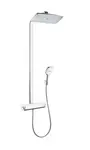 Hansgrohe Raindance Select E - Sprchový set s termostatom, 36 cm, biela/chróm 27112400