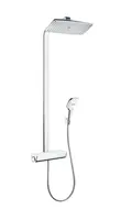 Hansgrohe Raindance Select E - Sprchový set s termostatom, 36 cm, biela/chróm 27112400