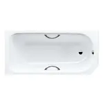 Kaldewei Advantage - Obdĺžniková vaňa Saniform V4 Star 332, 160x70 cm, s otvormi na držadlá, antislip, Perl-Effekt, biela 134330003001