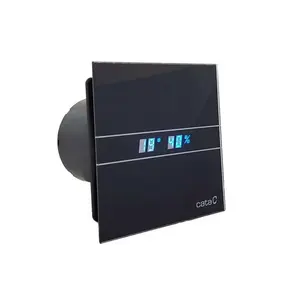Sapho Cata E - Axiální ventilátor E-100 GBTH, s automatem, černá 00900602
