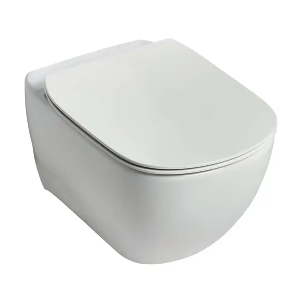 Ideal Standard Tesi - Závěsné WC se sedátkem, AquaBlade, bílá T354701