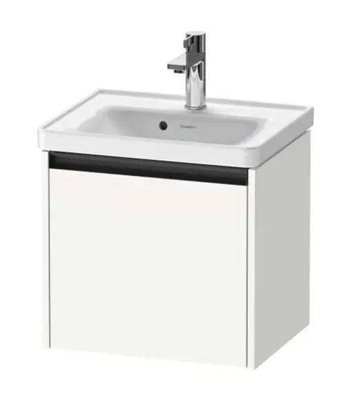 Duravit Ketho.2 - Umyvadlová skříňka 44x48x38 cm, 1 zásuvka, matná bílá K25080018180000