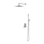 OMNIRES Fresh - Sprchový set s batériou pod omietku, s telesom, 25x25 cm, chróm SYSFR17CR