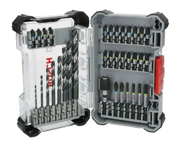 Bosch Příslušenství - 35dílná sada bitů a vrtáků 2608521U81