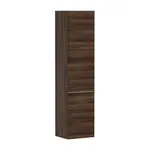 Hansgrohe Xelu Q - Vysoká skříňka 40x165x35 cm, 2 dvířka, panty vpravo, tmavý ořech/chrom 54142000