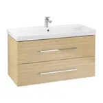 Villeroy & Boch Avento - Umývadlová skrinka, 98x51x45 cm, 2 zásuvky, Nordic Oak A89200VJ