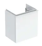 Geberit iCon - Umývadlová skrinka, 37x42x28 cm, 1 dvierka, pánty vpravo, lesklá biela 502.300.01.1