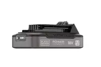 BLACK+DECKER Příslušenství - 18V akumulátor Li-Ion 2,0 Ah BDL2018S-XJ