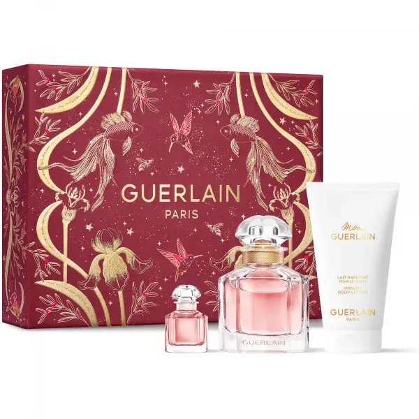 Guerlain Mon Guerlain  dárková sada (parfémová voda 50 ml + tělové mléko 75 ml + miniatura 7,5 ml)