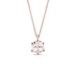 Prívesok z ružového zlata s morganitom KLENOTA