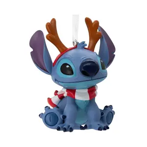Vianočná ozdoba - Stitch s parohmi Hallmark