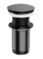 OMNIRES - Umývadlová výpusť, ClickClack, kefovaný antracit A716AT
