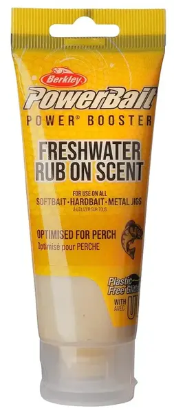 Berkley powerbait gel 80 ml - krill white silver flake - okoun