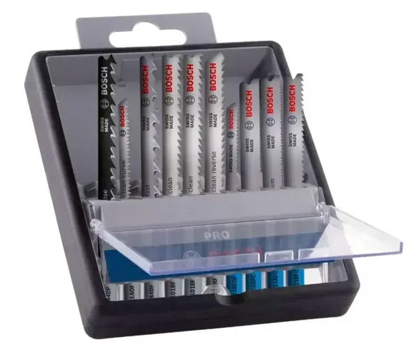 Bosch Príslušenstvo - 10-dielna súprava pílových plátkov 2607011943