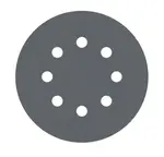 Bosch Príslušenstvo - Brúsny papier P600, priemer 125 mm, 5 ks 2608605122