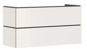 Hansgrohe Xilesa E - Umývadlová skrinka, 62x118x47 cm, 2 zásuvky, matná béžová 54298780