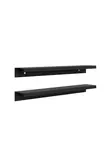 kielle Idolio - Úchytka na nábytek, 47 cm, 2 ks, matná černá 50524004
