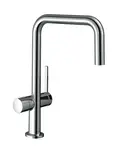 Hansgrohe M54 - Dřezová baterie Talis U 220, s uzavíracím ventilem pro spotřebič, chrom 72807000
