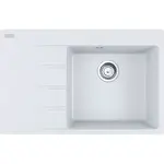 Franke Centro - Fragranitový dřez CNG 611-78 TL/7, 78x50 cm, bílá-led 114.0637.505