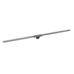 Geberit CleanLine - Nerezový sprchový kanálek 80, 30-130 cm, černý chrom/kartáčovaný chrom 154.441.QC.1
