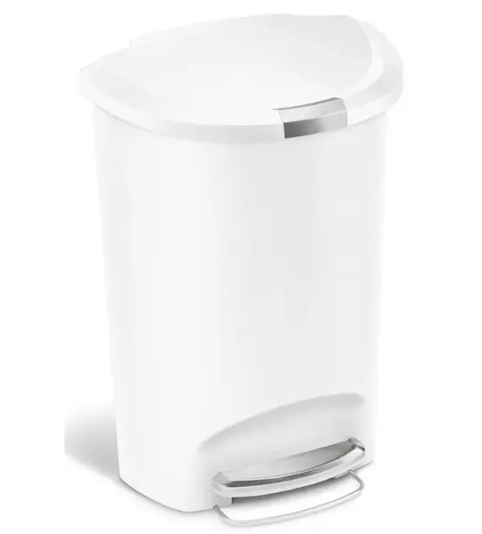 Simplehuman Koše - Odpadkový koš 50 l, bílá CW1356