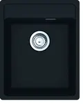 Franke Maris - Fragranitový dřez MRG 610-37 RTL, 41x51 cm, matná černá 114.0661.370