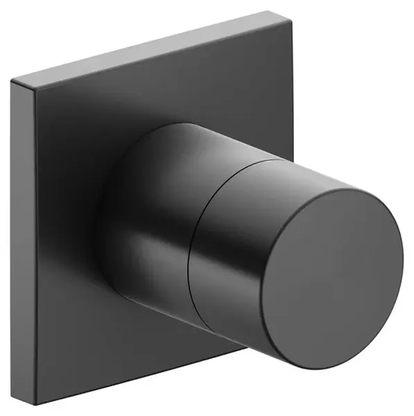Keuco IXMO - Ventil pod omítku pro 3 spotřebiče, matná černá 59548370002