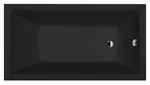 Polysan Vany - Vana 150x80 cm, matná černá 71727.21