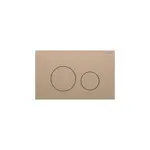 Geberit Sigma40 - Ovládání splachování, easy to clean, kartáčované červené zlato 115.628.QB.1