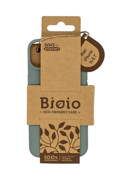 Eko pouzdro Forever Bioio pro Apple iPhone 14, zelená