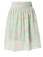 ABOUT YOU Sukňa 'Daria'  žltá / zelená / svetlozelená / ružová