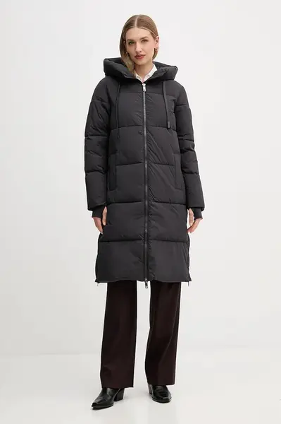 Bunda Mos Mosh Ollie béžová barva, zimní, oversize, 170810