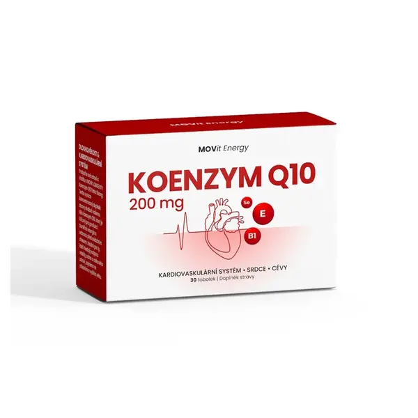 MOVit Koenzym Q10 200mg 30 tobolek