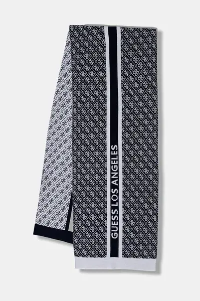 Šátek z vlněné směsi Guess SEVYN