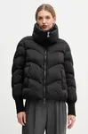 Péřová bunda Hetrego INARA černá barva, zimní, oversize, 8P611