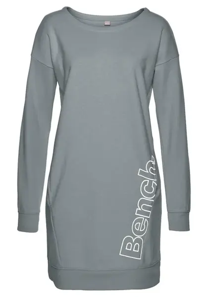 BENCH Šaty  kamenná / biela