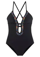 BUFFALO Jednodielne plavky 'Flori'  čierna