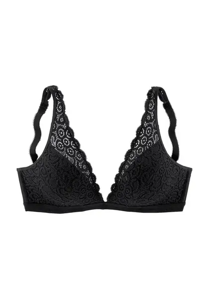 PETITE FLEUR Podprsenka  čierna