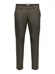 Only & Sons Chino nohavice 'ONSBRAD'  tmavohnedá